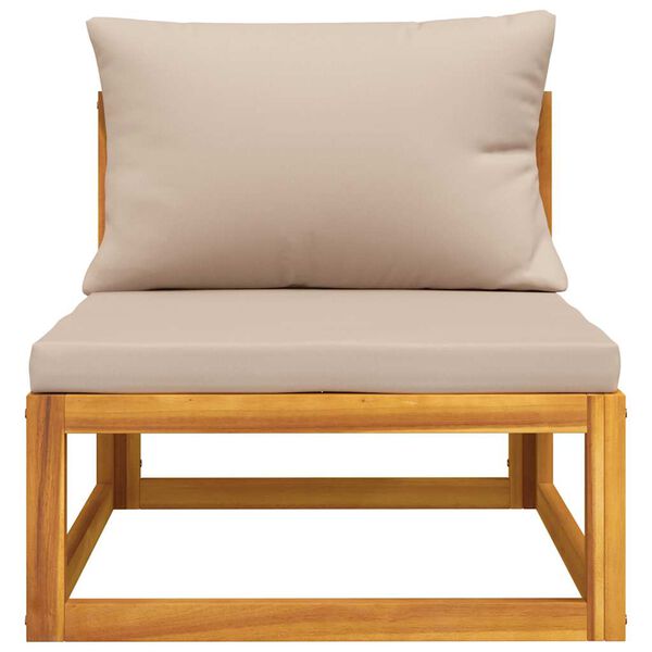 vidaXL 2dílná sada zahradního nábytku s poduškami masivní akácie