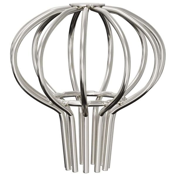 vidaXL Ochrana listů okapů 2 pcs Stř&iacute;brn&aacute; 50 mm Nerezov&aacute; ocel