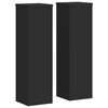 vidaXL Stojany na rostliny 2 ks čern&eacute; 17 x 17 x 60 cm kompozitn&iacute; dřevo