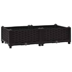 vidaXL Vyv&yacute;&scaron;en&yacute; z&aacute;hon 80 x 40 x 23 cm polypropylen