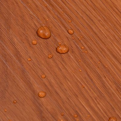 vidaXL Samolepicí podlahová krytina PVC 5,02 m² 2 mm hnědé dřevo