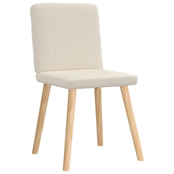 vidaXL Jídelní židle 4 ks len