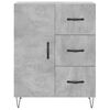 vidaXL Skříň highboard betonově šedá 69,5x34x180 cm kompozitní dřevo