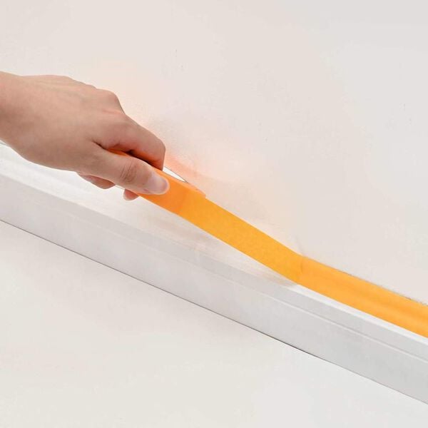 vidaXL Maskovac&iacute; p&aacute;sky pro mal&iacute;ře 12 pcs Žlut&aacute; 30 mm x 50 m Pap&iacute;r