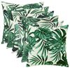 vidaXL Povlak na pol&scaron;t&aacute;ř 6 pcs HEERLEN Vzor listů 35 x 35 cm Polyester
