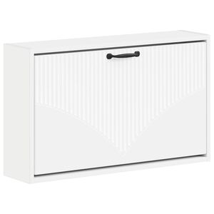 vidaXL N&aacute;stěnn&aacute; skř&iacute;ň na boty HOORN 71 x 17 x 43 cm Kompozitn&iacute; dřevo
