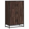 vidaXL Skř&iacute;ň highboard hněd&yacute; dub 68x35x106,5 cm kompozit a kov