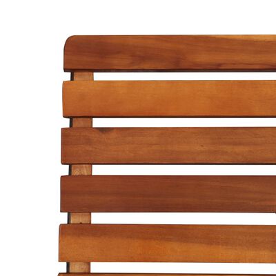 vidaXL 2 ks polohovatelné zahradní židle masivní akáciové dřevo