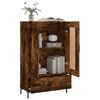 vidaXL Skř&iacute;ň highboard kouřov&yacute; dub 69,5 x 31 x 115 cm kompozitn&iacute; dřevo