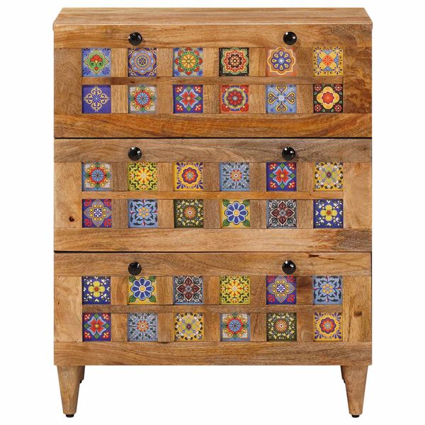 vidaXL Serv&iacute;rovac&iacute; skř&iacute;ň Př&iacute;rodn&iacute; 60 x 33 x 75 cm