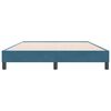 vidaXL R&aacute;m postele bez matrace tmavě modr&yacute; 140x220 cm samet