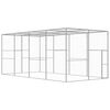 vidaXL Klec pro kočky 6 x 3 x 2,5 m pozinkovan&aacute; ocel