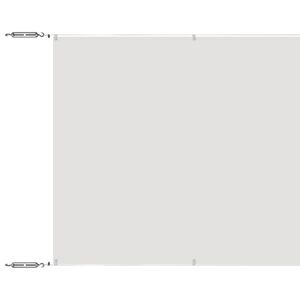 vidaXL Vertik&aacute;ln&iacute; mark&yacute;za b&iacute;l&aacute; 140 x 1 200 cm oxfordsk&aacute; l&aacute;tka