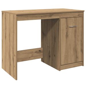 vidaXL Psac&iacute; stůl dub artisan 100 x 50 x 76 cm kompozitn&iacute; dřevo