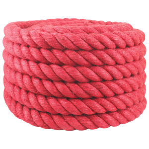 vidaXL Jutov&eacute; lano 40 mm Červen&aacute; 100% jute Tossa