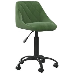vidaXL Kancel&aacute;řsk&aacute; židle tmavě zelen&aacute; samet