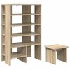 vidaXL Skř&iacute;ň na obuv 2 ks 62 x 35 x 100 cm Kompozitn&iacute; dřevo Dub sonoma