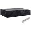 vidaXL Plachta na opalovac&iacute; leh&aacute;tko s 8 očky 218 x 77 x 55 cm