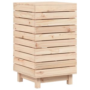 vidaXL Ko&scaron; na pr&aacute;dlo 44 x 44 x 76 cm masivn&iacute; borov&eacute; dřevo