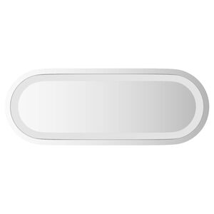 vidaXL LED koupelnov&eacute; zrcadlo Transparentn&iacute; 40 x 15 cm tvrzen&eacute; sklo