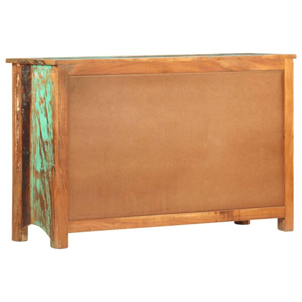 vidaXL Komoda se z&aacute;suvkami 130 x 40 x 80 cm masivn&iacute; recyklovan&eacute; dřevo