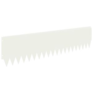 vidaXL Okraj tr&aacute;vn&iacute;ku 20 ks 103 x 25 cm Ocel B&iacute;l&aacute;