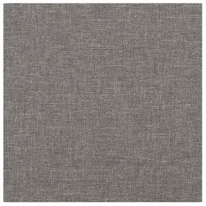 vidaXL N&aacute;stěnn&yacute; čeln&iacute;k 12 ks 30 x 30 cm Světle &scaron;ed&aacute; textil