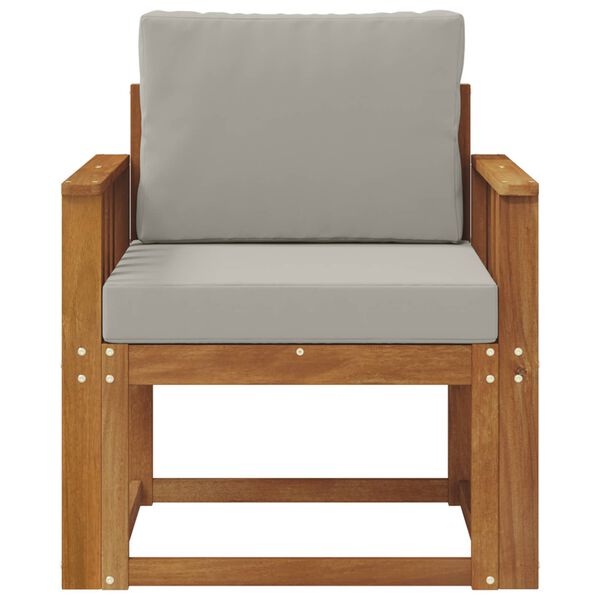 vidaXL Venkovn&iacute; pohovka Masivn&iacute; ak&aacute;ciov&eacute; dřevo a polyester