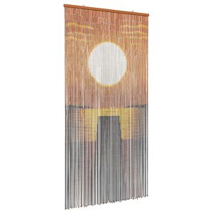 vidaXL Dveřn&iacute; z&aacute;clona proti hmyzu v&iacute;cebarevn&aacute; 200 x 100 cm Bambus