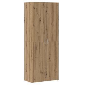 vidaXL Vysok&yacute; bufet 2 pcs Artisanov&yacute; dub 70 x 42,5 x 185 cm