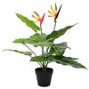 vidaXL Uměl&aacute; Rostlina Strelitzia Zelen&aacute; 65 x 13 x 55 cm