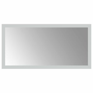 vidaXL LED koupelnov&eacute; zrcadlo Transparentn&iacute; 40 x 20 cm tvrzen&eacute; sklo
