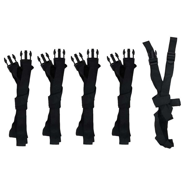 vidaXL Krycí plachta na člun modrá 660x235x40 cm