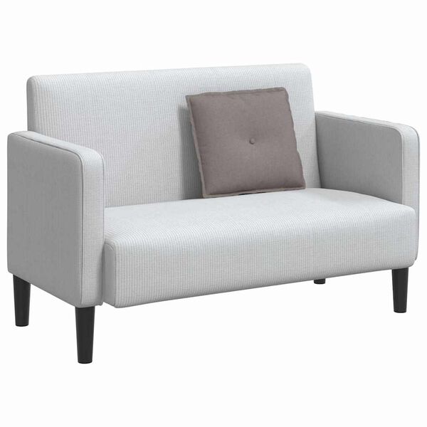 vidaXL Polštář na záda Taupe 50 x 19 x 45 cm textil