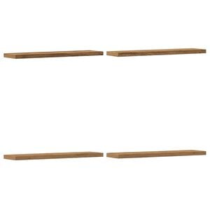 vidaXL N&aacute;stěnn&eacute; police 4 ks dub artisan 40x10x1,5 cm kompozitn&iacute; dřevo