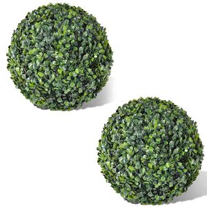 vidaXL Uměl&yacute; buxus koule 2 ks 35 cm