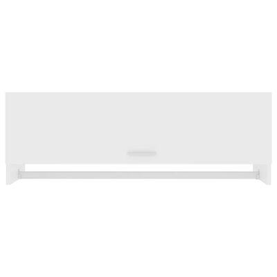 vidaXL Šatní skříň bílá 100 x 32,5 x 35 cm dřevotříska