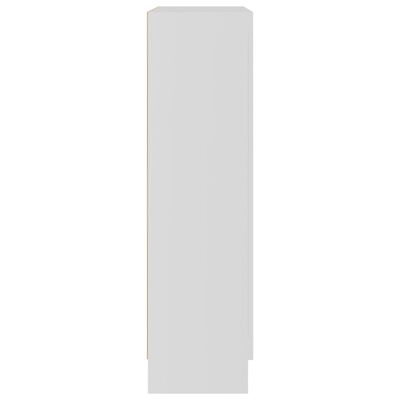 vidaXL Knihovna bílá 82,5 x 30,5 x 115 cm dřevotříska