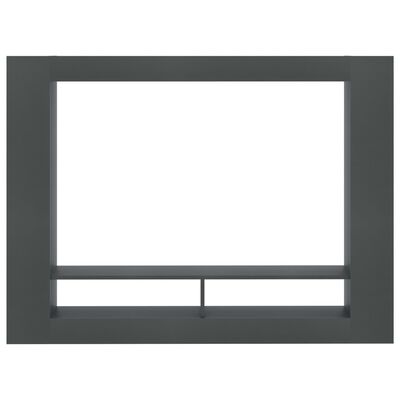 vidaXL TV stolek šedý 152 x 22 x 113 cm dřevotříska