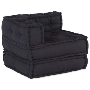 vidaXL Modulov&aacute; pohovka Textil Antracitov&aacute; 210 x 140 x 56 cm