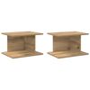 vidaXL Nočn&iacute; stolek 2 pcs Artisanov&yacute; dub 40 x 30 x 25 cm