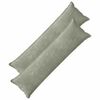 vidaXL Povlak na pol&scaron;t&aacute;ř 2 ks HOUTEN Zelen&aacute; 40 x 145 cm