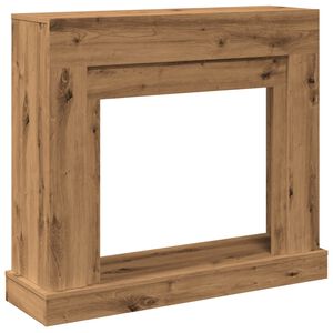 vidaXL Krbov&aacute; obestavba dub artisan 100x30x87,5 cm kompozitn&iacute; dřevo