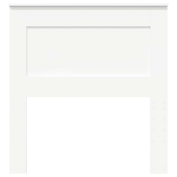 vidaXL Čelo postele s čelo B&iacute;l&aacute; 100 cm kompozitn&iacute; dřevo