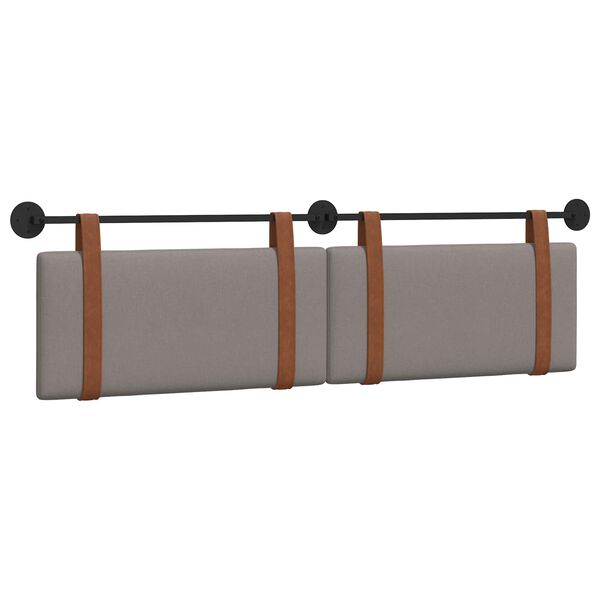 vidaXL Z&aacute;věsn&aacute; čeln&iacute; deska N&aacute;stěnn&yacute; Taupe 170 x 55 x 5 cm Antick&yacute; PU