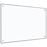 vidaXL Kuchyňský panel průhledný 90 x 60 cm tvrzené sklo