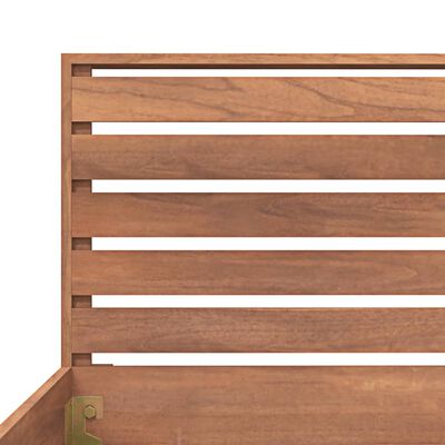 vidaXL Rám postele masivní teakové dřevo 100 x 200 cm