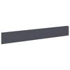 vidaXL Okraj tr&aacute;vn&iacute;ku 10 ks 100 x 15 cm Ocel Antracitov&aacute;