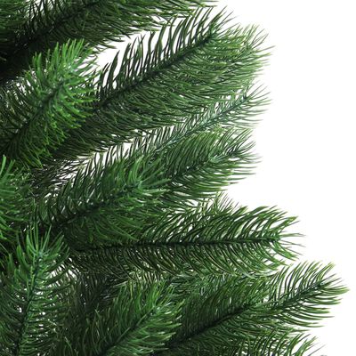vidaXL Umělý vánoční stromek s realistickým jehličím 65 cm zelený