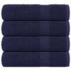 vidaXL Ručn&iacute;ky FROGN 4 ks tmavě modr&eacute; 100x150 cm 360 g/m&sup2;
